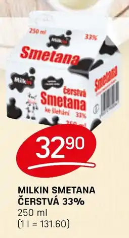 Flop Milkin smetana čerstvá 33% nabídka