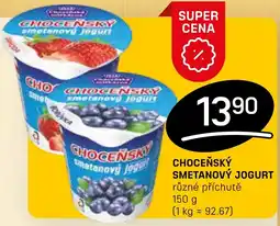 Flop Choceńsky smetanový jogurt nabídka
