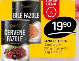 Flop Fazole Bassta nabídka