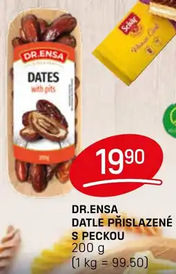 Flop DR.ENSA Datle přislazené s peckou nabídka