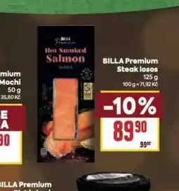 Billa Billa premium steak losos nabídka