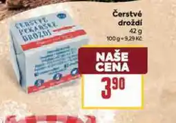 Billa Čerstvé droždí nabídka