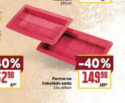 Billa Forma na čokoládu sada nabídka