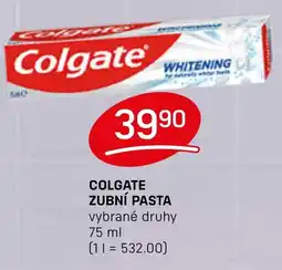 Flop Colgate zubní pasta nabídka