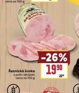 Billa Řeznická šunka nabídka