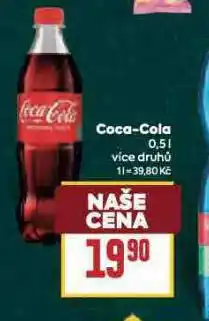 Billa Coca cola 0,5% nabídka