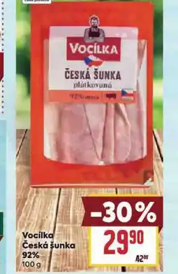 Billa Vocílkova česká šunka nabídka