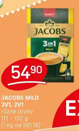 Flop JACOBS 3v1 ,2v1 nabídka