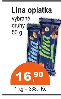 COOP DISKONT Lina oplatka nabídka