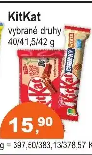 COOP DISKONT KitKat nabídka