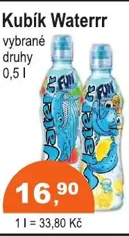 COOP DISKONT Kubík Waterrr nabídka