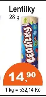 COOP DISKONT Lentilky nabídka