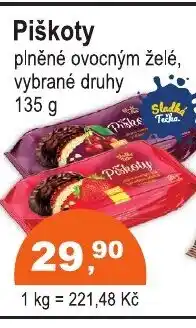 COOP DISKONT Piškoty nabídka