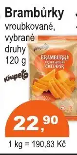 COOP DISKONT Brambůrky vroubkované nabídka