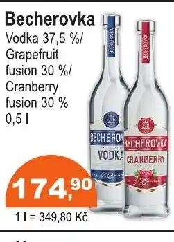 COOP DISKONT Becherovka nabídka