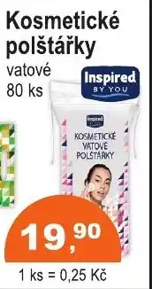 COOP DISKONT Kosmetické polštářky nabídka