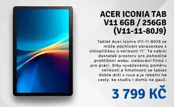 Planeo Elektro ACER Iconia Tab V11 6GB/256GB (V11-11-80J9) nabídka