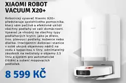 Planeo Elektro XIAOMI Robot Vacuum X20+ nabídka