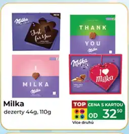 Tamda Foods Milka dezerty nabídka