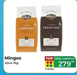 Tamda Foods Minges káva nabídka