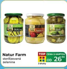 Tamda Foods Natur Farm sterilizovaná zelenina nabídka