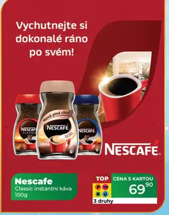 Tamda Foods Nescafe Classic instantní káva nabídka
