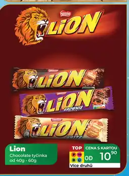 Tamda Foods LION Chocolate tyčinka nabídka