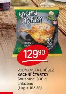 Flop KACHNÍ ČTVRTKY Sous vide, 800 g chlazené nabídka