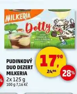 Penny Market PUDINKOVÝ DUO DEZERT MILKERIA, 2x 125 nabídka