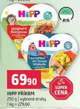 Terno Hipp příkrm 250g nabídka