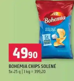 Terno BOHEMIA CHIPS SOLENÉ 5x 25 g nabídka
