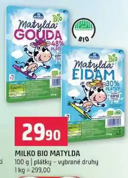 Terno Milko bio Matylda plátky 100g nabídka