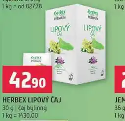 Terno Herbex lipový čaj 30g nabídka