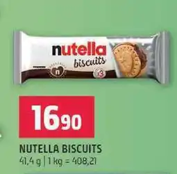 Terno NUTELLA BISCUITS 41,4 g nabídka