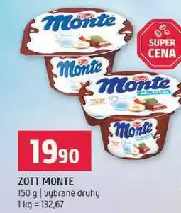 Terno Monte Monte 150g nabídka