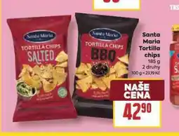 Billa Santa maria tortilla chips nabídka