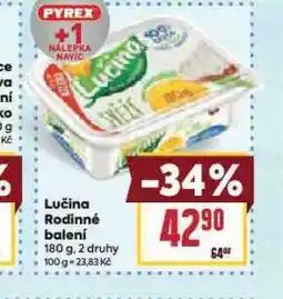 Billa Lučina rodinné balní nabídka