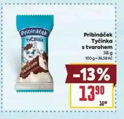 Billa Pribináček tyčinka s tvarohem nabídka