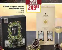 Billa Vinium duopack solaris + rulandské šedé nabídka