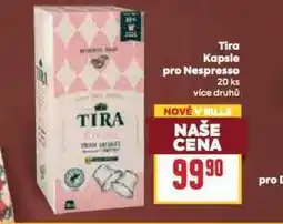 Billa Tira kapsle pro nespresso nabídka
