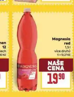 Billa Magnesia red nabídka