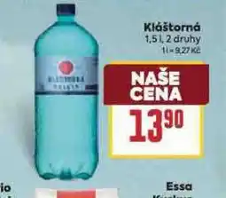 Billa Kláštorná nabídka