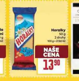 Billa Horalky nabídka
