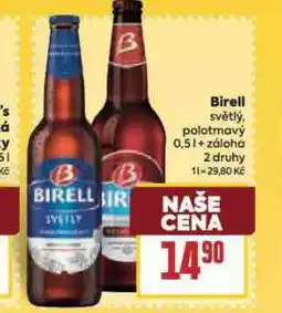Billa Birell nabídka