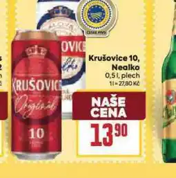 Billa Pivo krušovice 10 nabídka