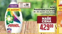 Billa Ariel prací prostředek nabídka