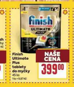 Billa Finish ultimate plus tablety do myčky nabídka