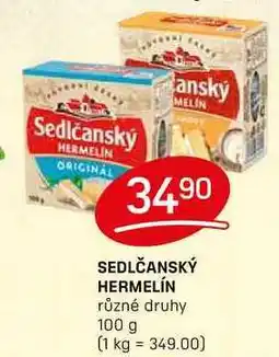 Flop SEDLČANSKÝ HERMELÍN různé druhy 100g nabídka