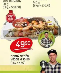 Flop DOBRÝ VÝBĚR VEJCE M 10 KS nabídka