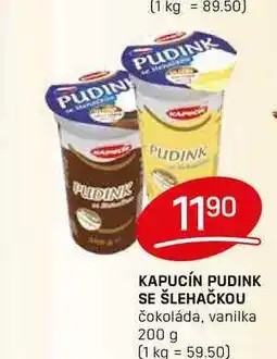 Flop KAPUCÍN PUDINK SE ŠLEHAČKOU čokoláda, vanilka 200 g nabídka